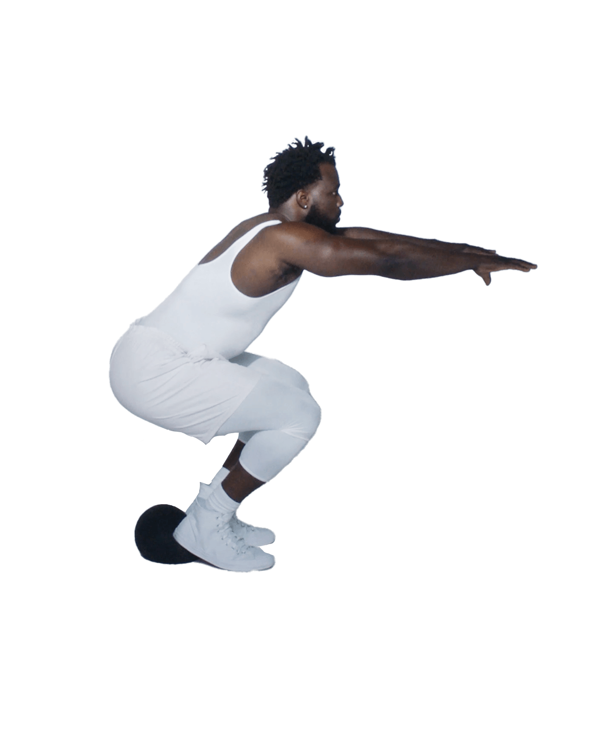 Elevated Heel Squat