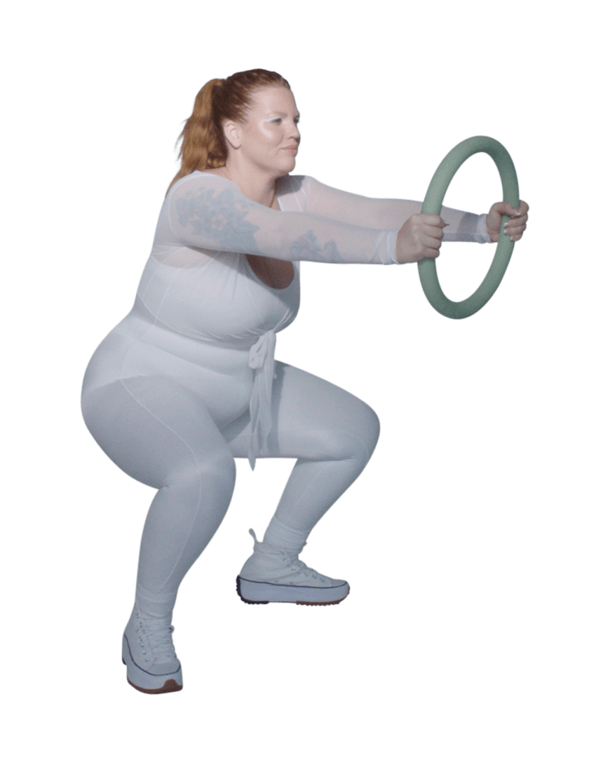 Squat with Chest Press